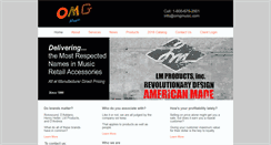 Desktop Screenshot of omgmusic.com